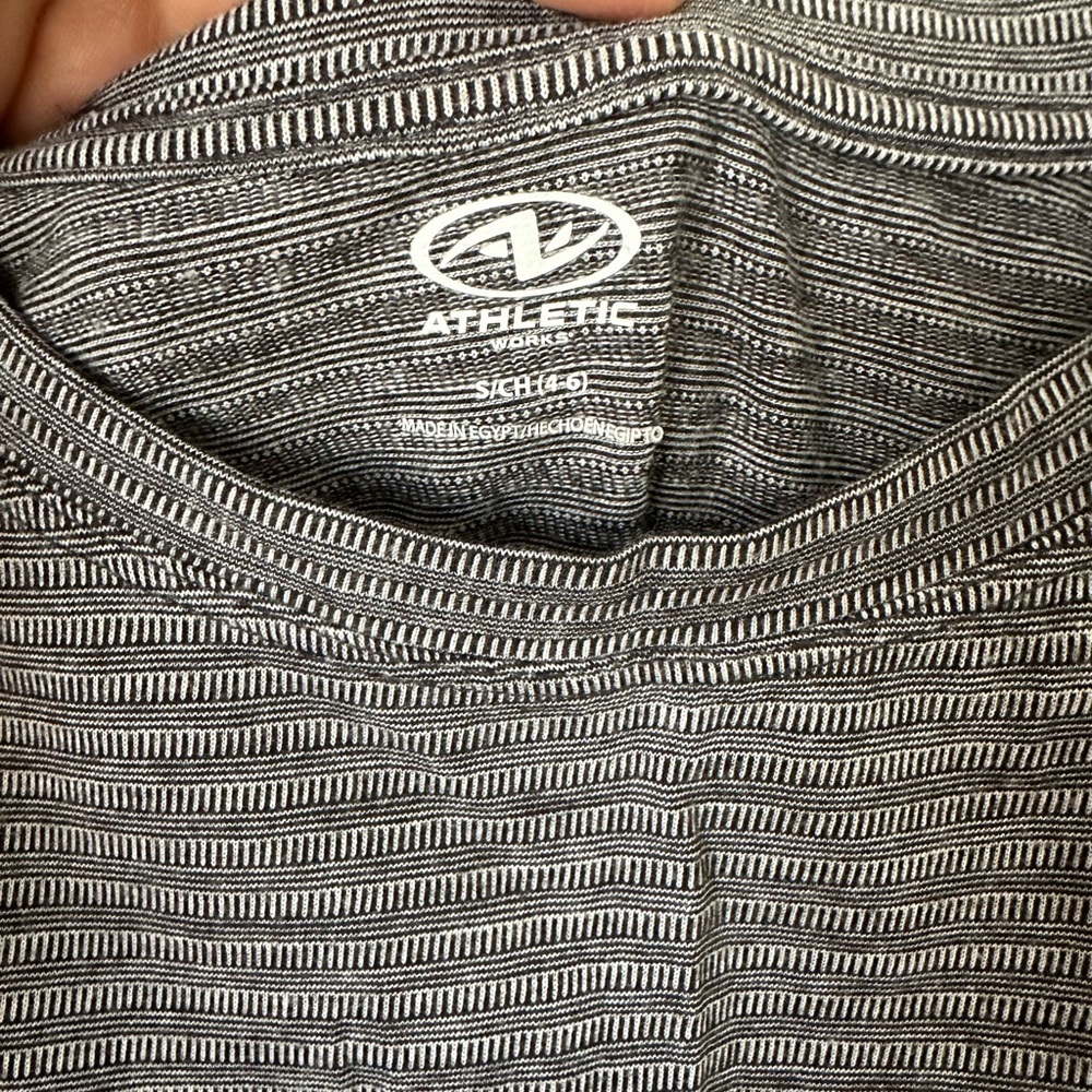 NWOT Athletic Works Gray Striped Tank Top - Picture 9 of 11